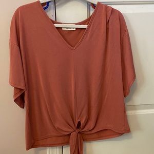 Lavender field pink top